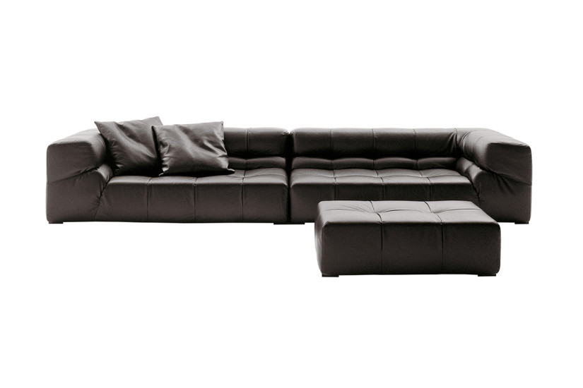 Tufty-Time Leather Sofa B&B Italia - 1